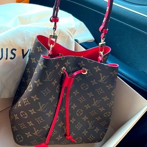 Louis Vuitton Red inside
